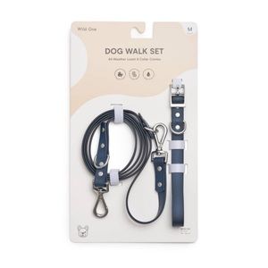 Wild one all whether leash and collar medium
